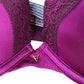 VICTORIA'S SECRET Very Sexy Push Up Bra 34B Women's Lace Back Pink Purple