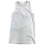 Tank Top Men's Light Blue Ribbed Cotton Size S Casual Summer Wear