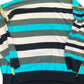 Multicolour Striped Sweater Women's UK Size 22 Medium Wool Blend