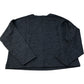 River Island Long Sleeve Top Size 10 Women's Black Sparkly Casual Jumper