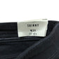 River Island Denim Specialist Skinny Shorts W30 Men's Black Cotton Summer