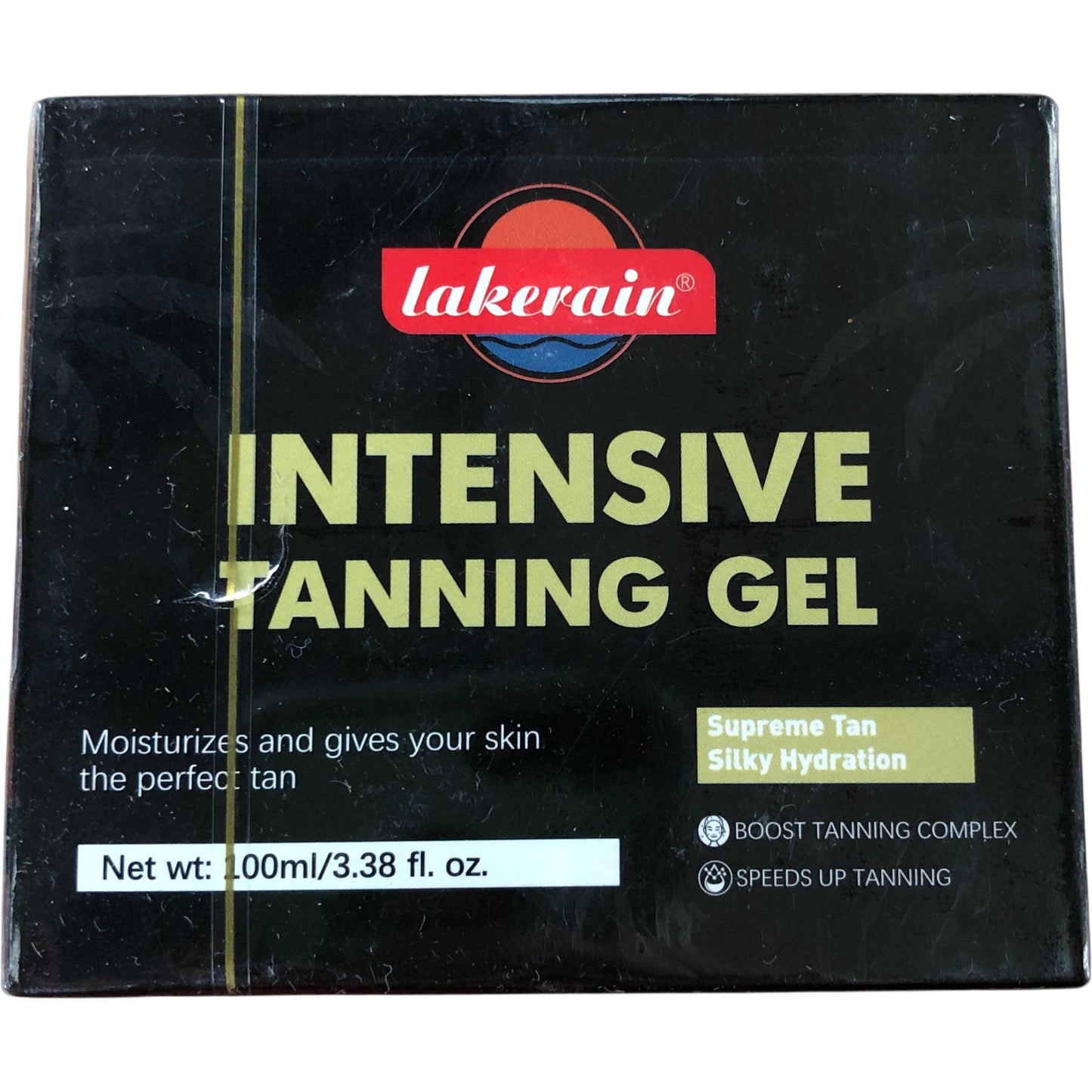 Lakerain Intensive Tanning Gel 100ml Supreme Tan Silky Hydration New