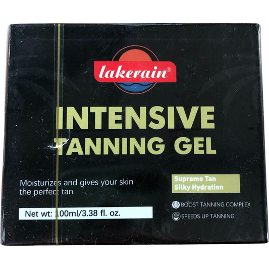 Lakerain Intensive Tanning Gel 100ml Supreme Tan Silky Hydration New