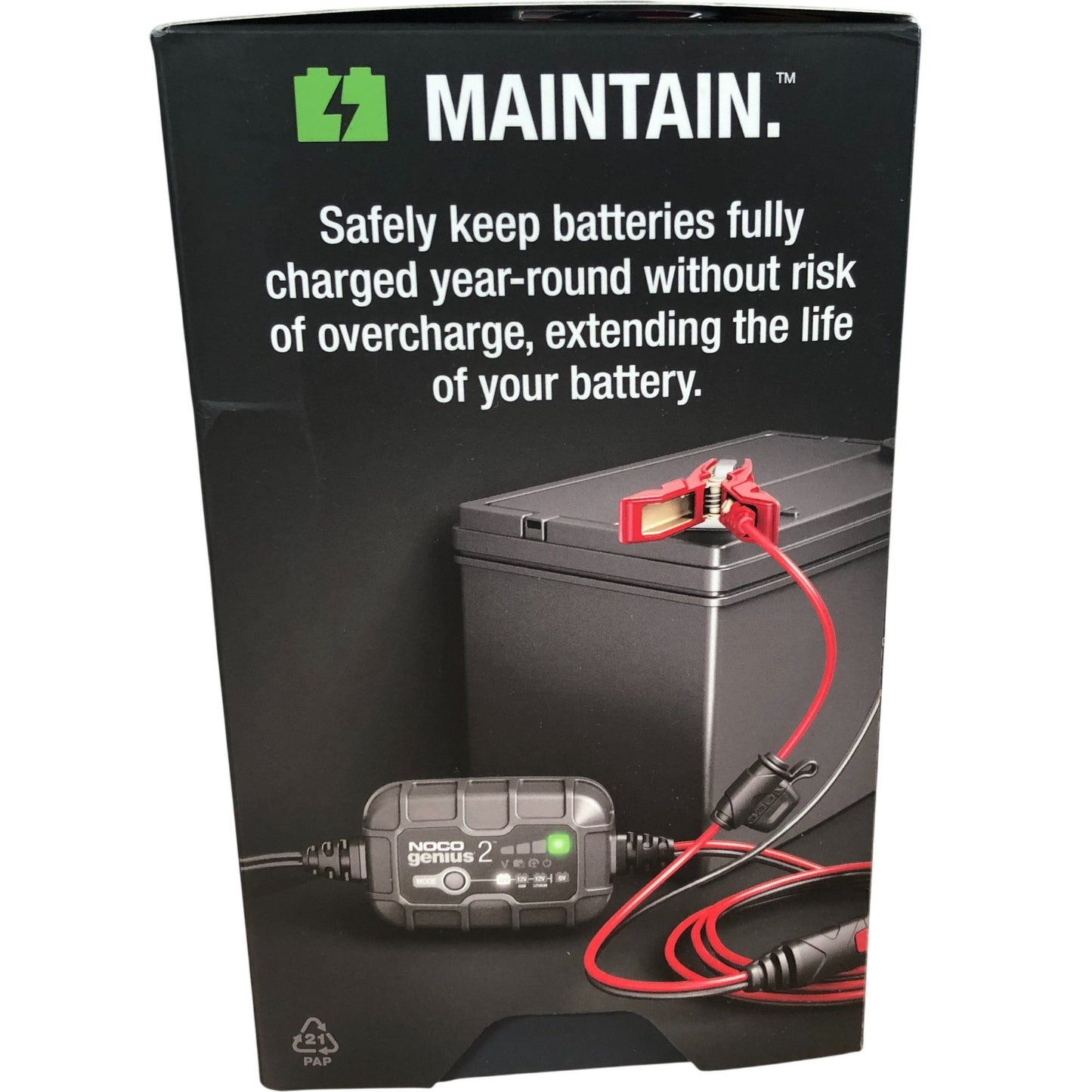 Noco Genius 2 Battery Charger 2A 6V 12V Maintainer Smart Charger New