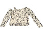 River Island Women's UK 16 Animal Print Long Sleeve Blouse