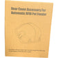Pet Feeder Rear Cover Accessory For Automatic RFID Pet Feeder Easy Install