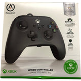 POWERA Wired Controller For Xbox Black Impulse Triggers Dual Motors 10ft Cable