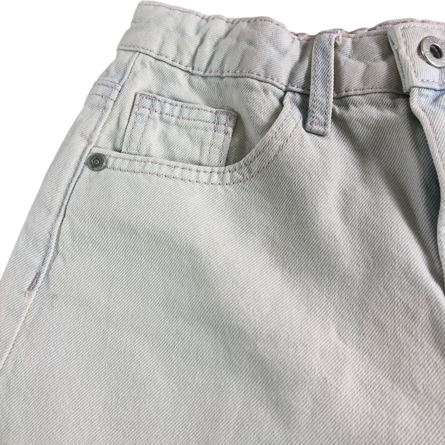 River Island Denim Shorts Girls Light Denim 5-6 Years