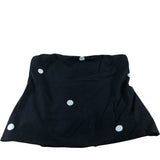 River Island Women's Black Polka Dot Strapless Top Size L