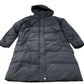 Women's Puffer Jacket Black Casual Warm Winter Coat UK16