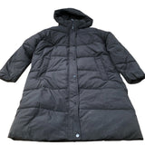 Women's Puffer Jacket Black Casual Warm Winter Coat UK16