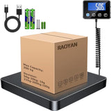 RAOYAN Digital Postal Scale 200kg USB Rechargeable LCD Display Accurate