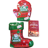 Christmas Hand & Foot Mask Set Nourishing Gift Set 5 Packs
