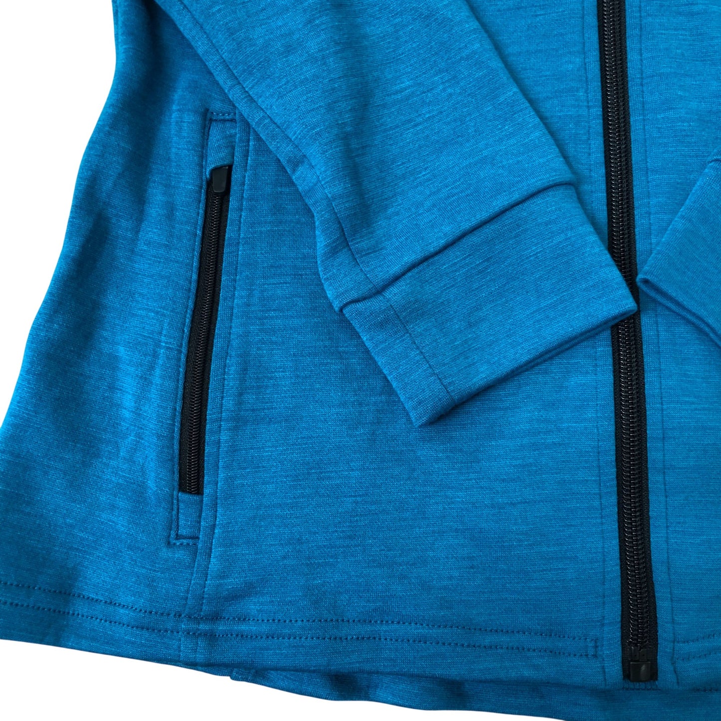 Lasting Karmina Women's Size 10 Blue Heavy Layer Merino Wool Hooded Jacket
