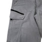 River Island Cargo Trousers W34 L30 Men's Grey Lightweight Utility Wear