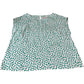 Boden Green Floral Shell Top - Size 22