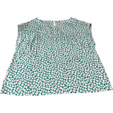 Boden Green Floral Shell Top - Size 22