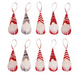 10 Pcs Christmas Gnome Decorations