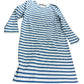 Branded Blue Striped Dress - Size 14L