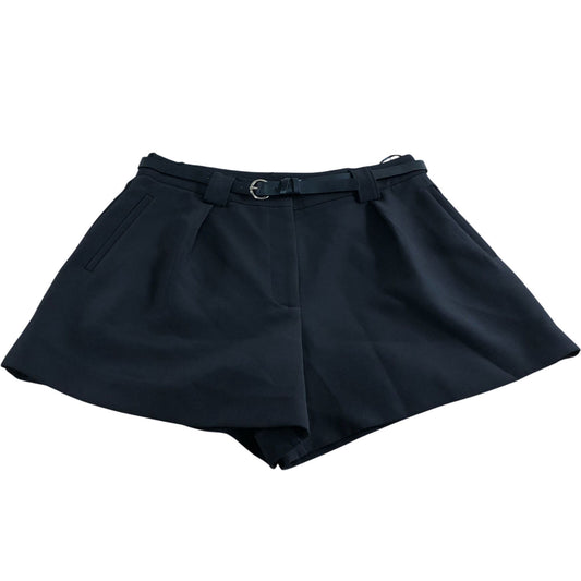 River Island Belted Smart Shorts UK12 Women's Black