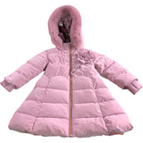 Pink Girls Coat 2 Years Fur Hood