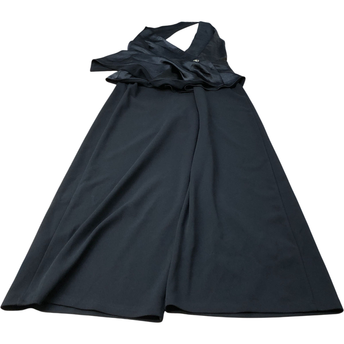 River Island Maxi Dress Women's Black Sleeveless Flared Evening Wear