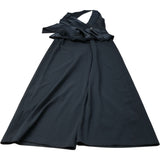 River Island Maxi Dress Women's Black Sleeveless Flared Evening Wear