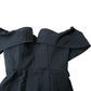 Jarlo Harlow Black Formal Maxi Dress Women's Off Shoulder XS