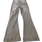 River Island Flared Jeans Women's Light Wash Denim High Waisted UK12