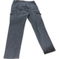 AVANT GARDE Cargo Pants 34 Men's Grey Cotton Elastane Trousers