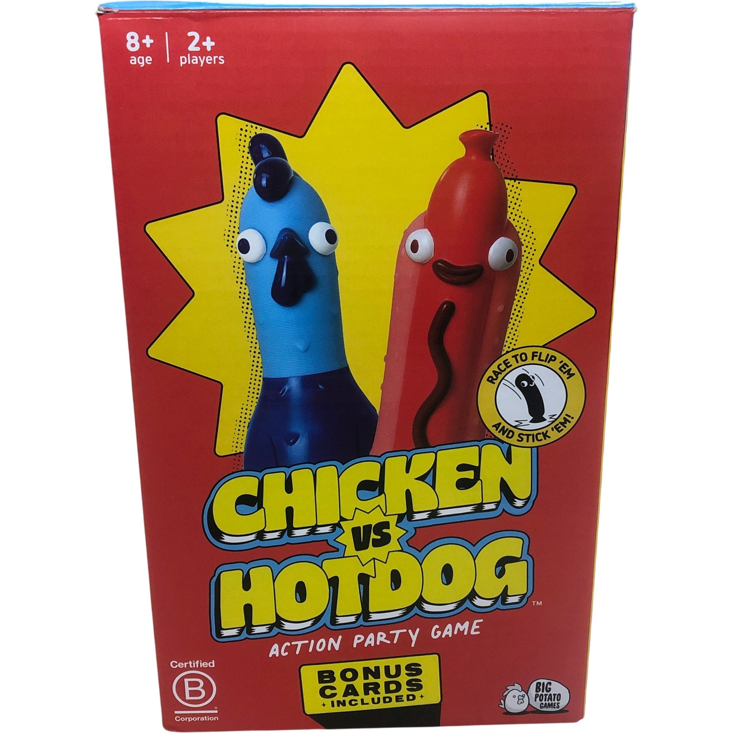 Chicken Vs Hotdog Action Party Game 2 Plus Players Family Friendly Fun