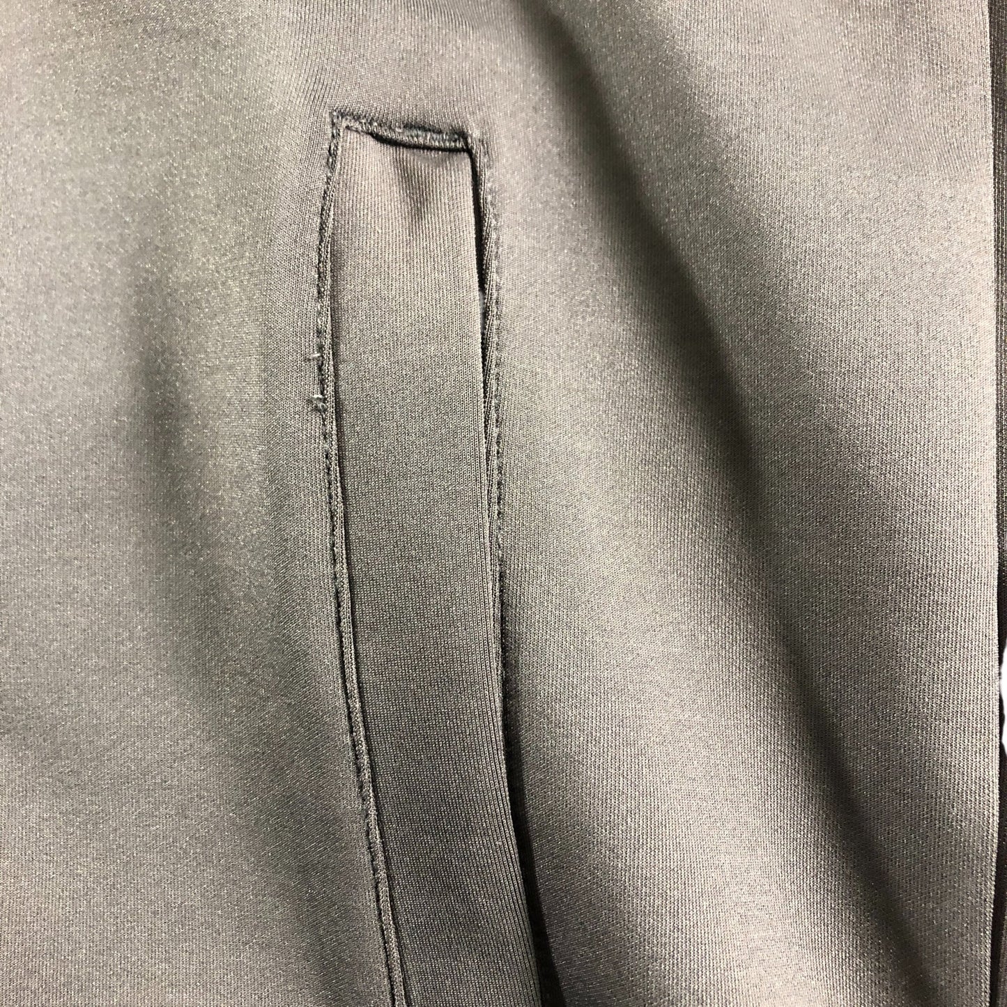 NICCE Men's Grey Zip Up Jacket Casual Lightweight Sportswear Medium