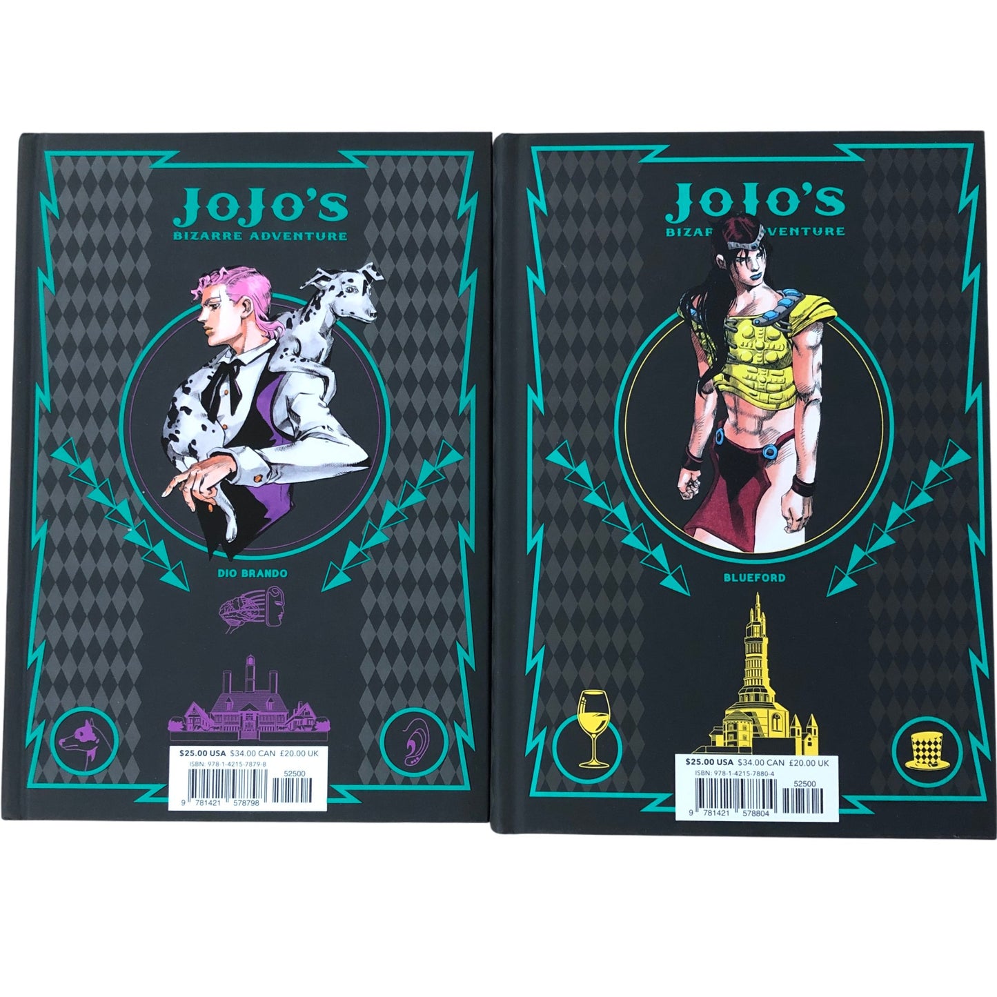 JOJO'S Bizarre Adventure Part 1 Phantom Blood Vol 1 and 2 by Hirohiko Araki