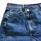 River Island Denim Skirt Size 8 UK Women's Blue Straight Cut Casual Style