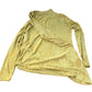 River Island Long Sleeve Sweater Women's Floral Design Yellow Pattern