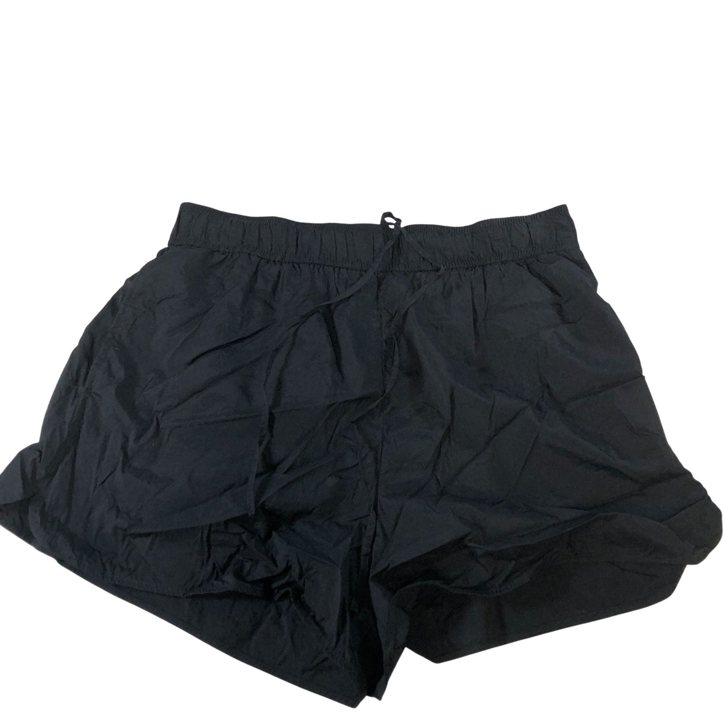 H&M Men's Black Swim Shorts 100% Polyester Elastic Waistband Lightweight Medium