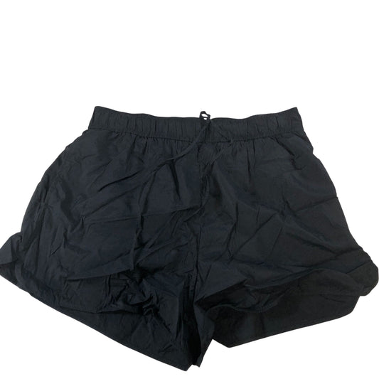 H&M Men's Black Swim Shorts 100% Polyester Elastic Waistband Lightweight Medium