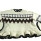 River Island Sweater UK Small Women's Knit Jumper Patterned Long Sleeve