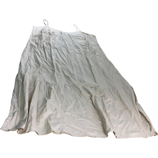 River Island Beige Strappy Midi Dress - Size 24