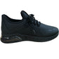 Crosshatch Clarington Men's Black Mono Athletic Shoes Size 9