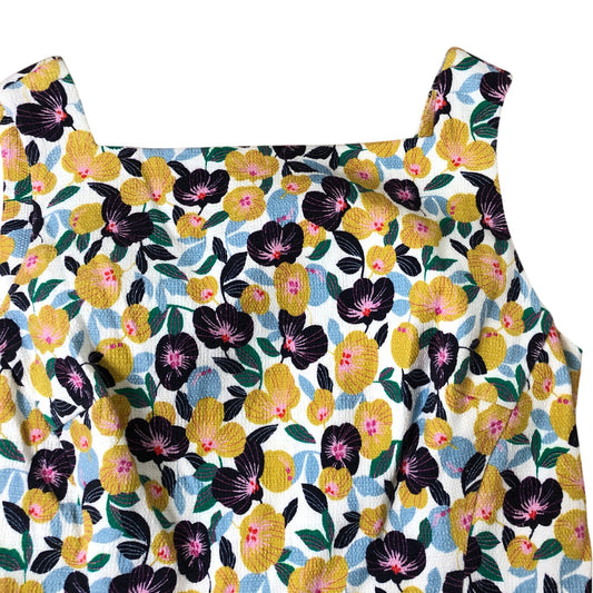 Boden Floral Dress Size 12 Women's Summer Sleeveless Pretty Patterned Design