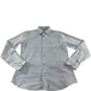 River Island Long Sleeve Formal Shirt Size S Men's Grey Textured Pattern