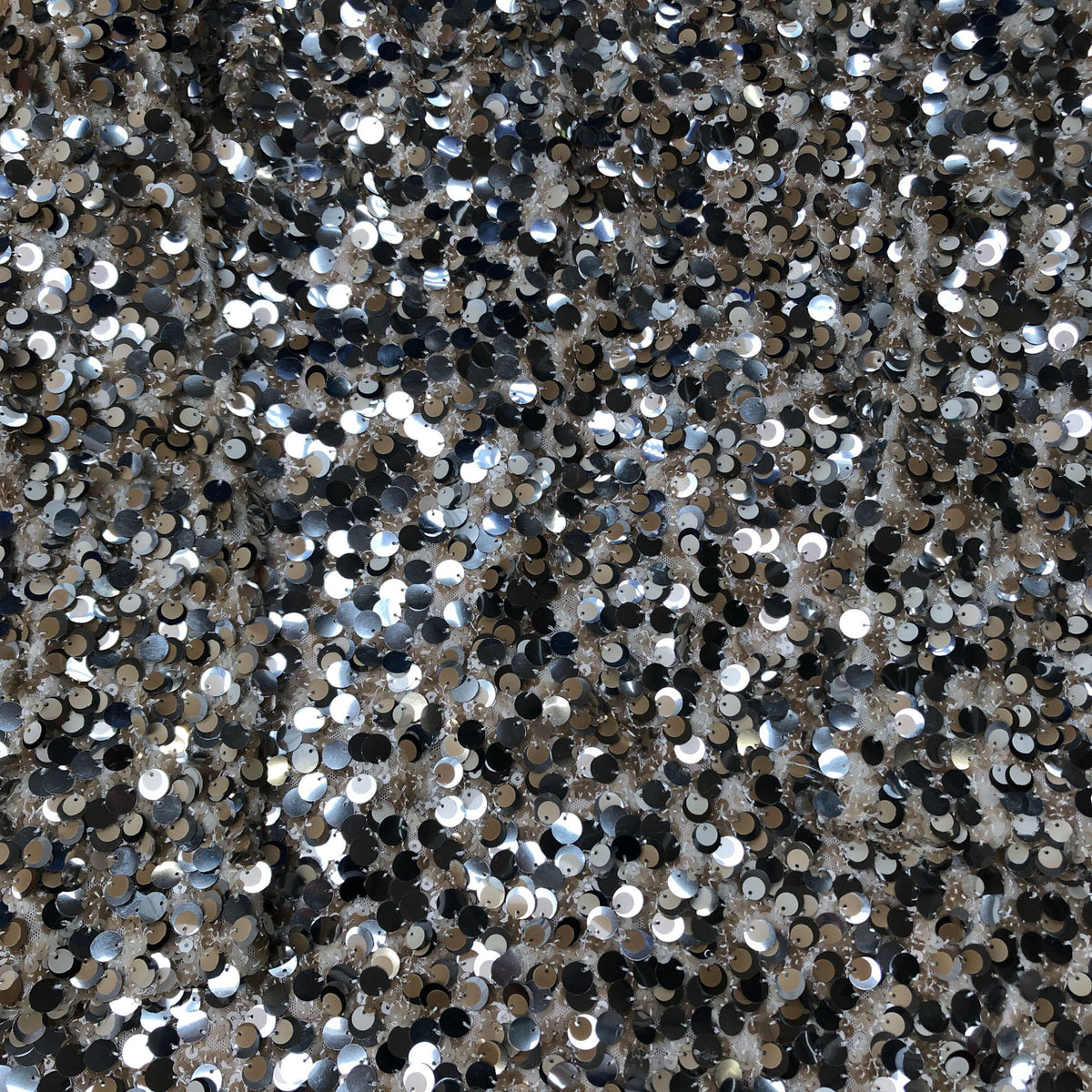 Sequin Dress UK18 Women's Sparkling Party Dress Silver Multi