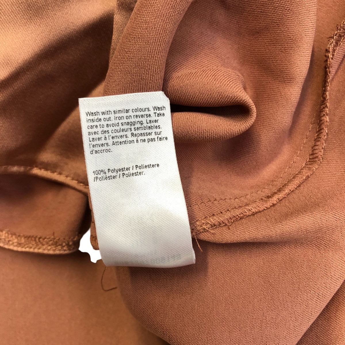 River Island Women's Slip Dress UK8 in Dusty Pink Satin Material