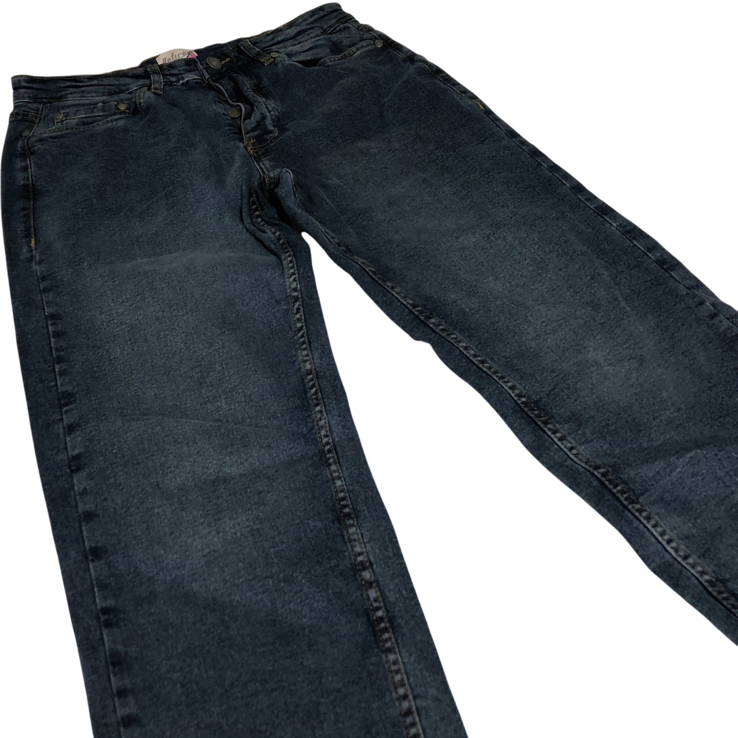 Onfire Jeans W30 L32 Men's Classic Fit Denim Stretch Dark Wash Trousers