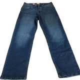 Onfire W32 L32 Men's Blue Jeans Regular Fit Denim Casual Trousers