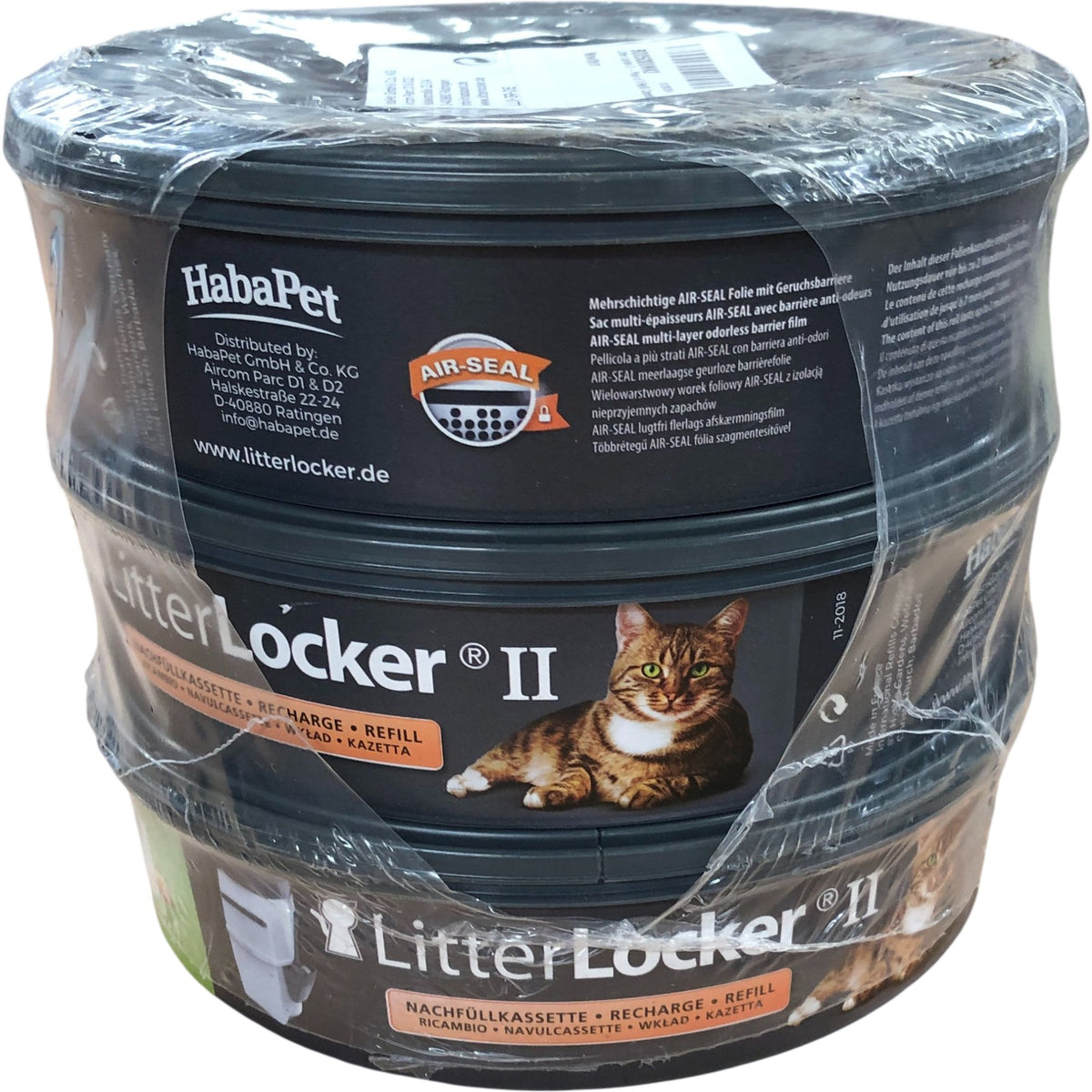 LitterLocker II Cat Litter Refill Cassettes Pack Of 3
