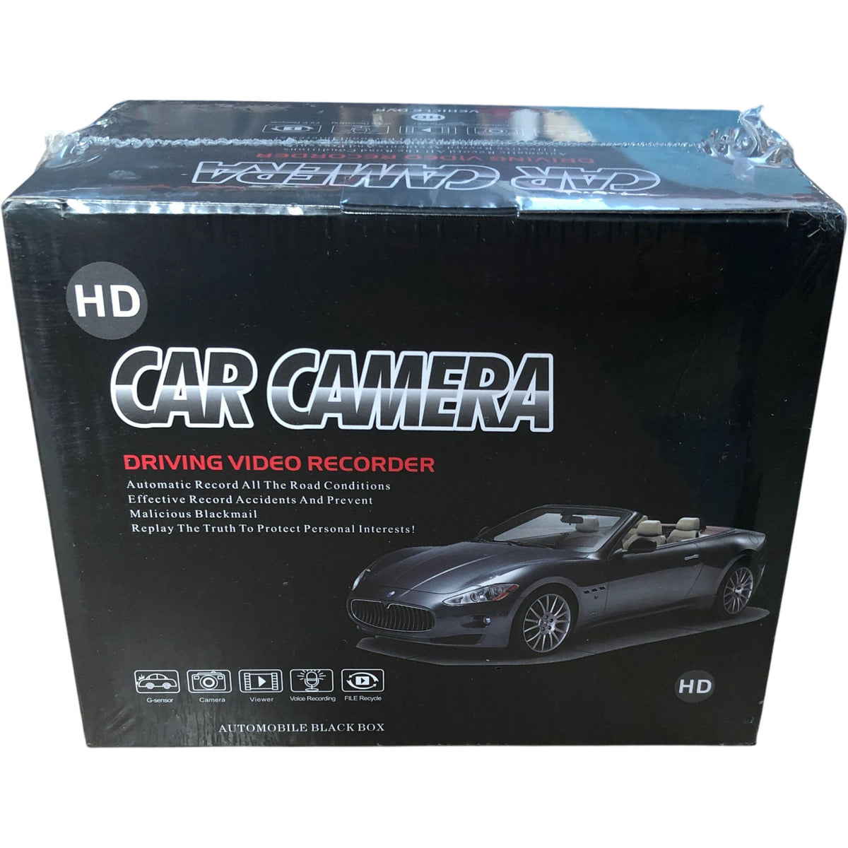 HD Car Camera 1080P Driving Video Recorder with G-Sensor Loop Recording