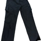 KANGAROO POO Cargo Trousers XL Men's Black Outdoor Zipped Pockets Lightweight