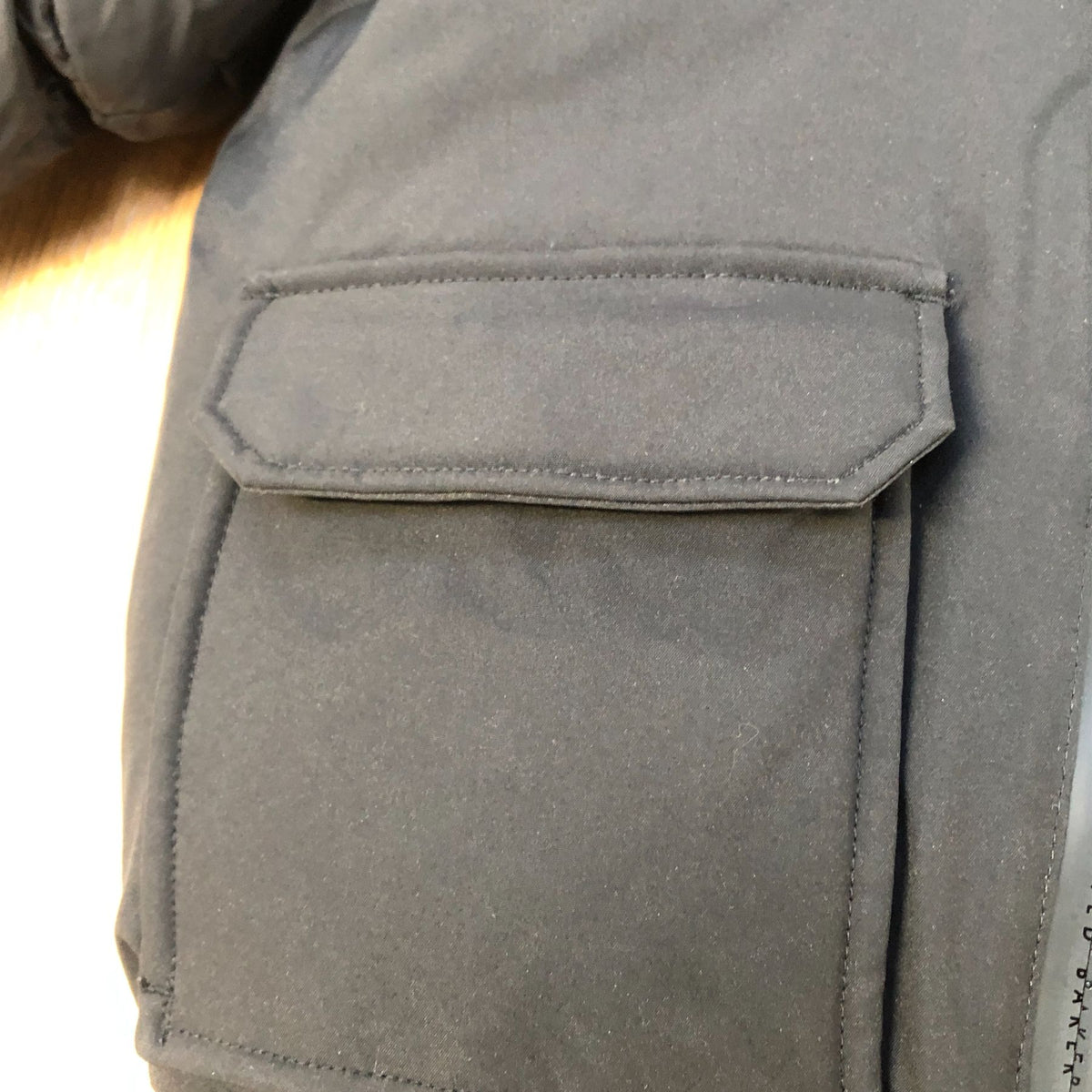 Puffer Jacket Kids Size 6 Years Warm Black Hooded Winter Coat